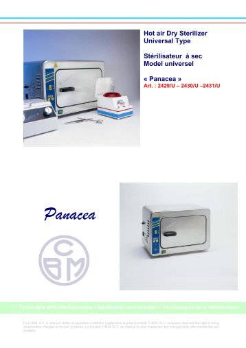 Panacea - CBM srl