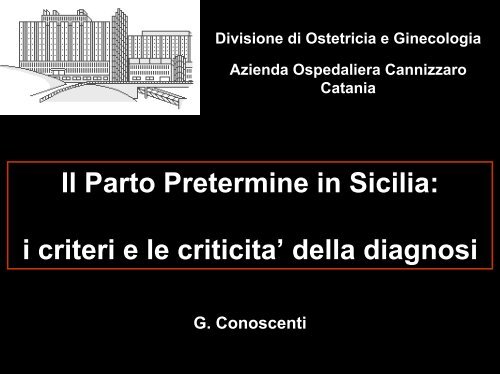 dott. G. Conoscenti - AOGOISICILIA.net