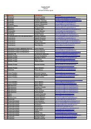 EMails Comunali - Uffici - Comune di Pietra Ligure