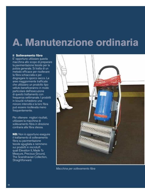 Scheda specifica di manutenzione - Interface