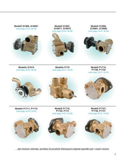 Manuale di manutenzione e riparazione - Sherwood Pumps