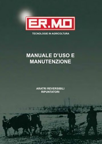 MANUALE D'USO E MANUTENZIONE - Er.Mo. S.p.A.