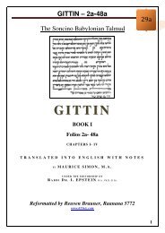 29a - Gittin - 2a-48a - Babylonian Talmud Online
