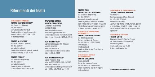 Scarica il programma - Firenze dei Teatri