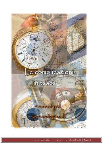 + +entusiasta per orologiko.it Pagina 1