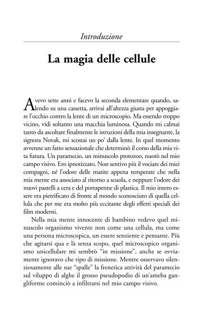 Scarica qui l'introduzione del libro “La Biologia delle  - Bruce Lipton