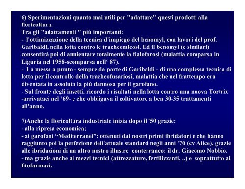 Istituto Regionale per la Floricoltura di Sanremo - Agriligurianet