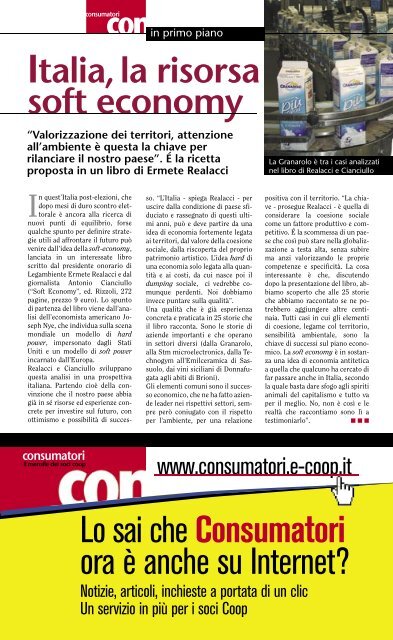 ALIMENTI SICURI - Consumatori - Coop