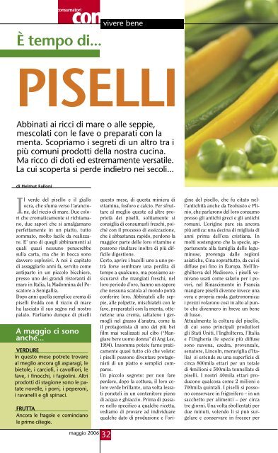 ALIMENTI SICURI - Consumatori - Coop