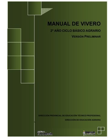 MANUAL DE VIVERO - Escuela Agrotécnica Salesiana Don Bosco