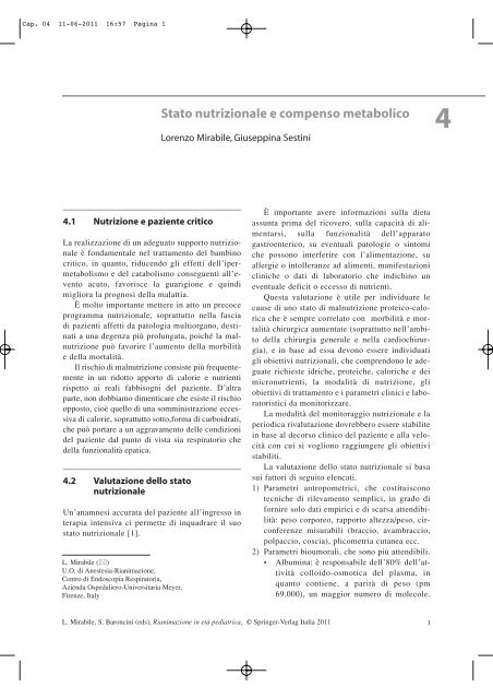 dieta per malassorbimento di fruttosio pdf