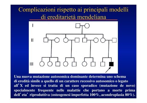 Modelli di ereditarietà mendeliana complicati - SunHope