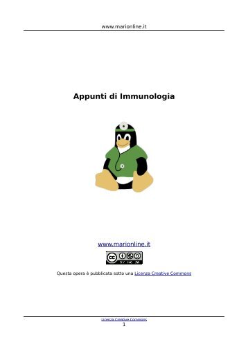 Appunti di Immunologia - .::www.marionline.it::. | Medicina ...