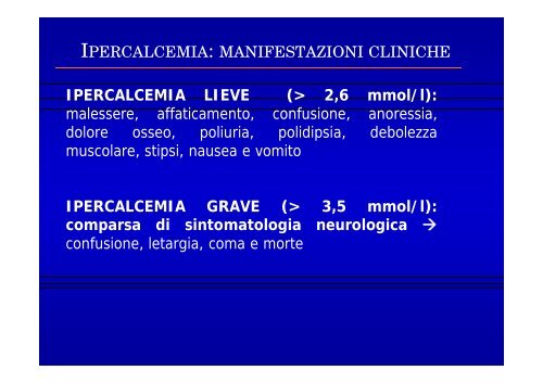 EMERGENZE IN ONCOLOGIA