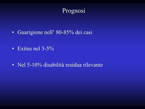 Lezione Miastenia Guillain-Barrè - Facoltà di Medicina e Chirurgia ...