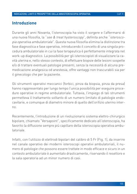 manuale per un'isteroscopia moderna - Ginecologia