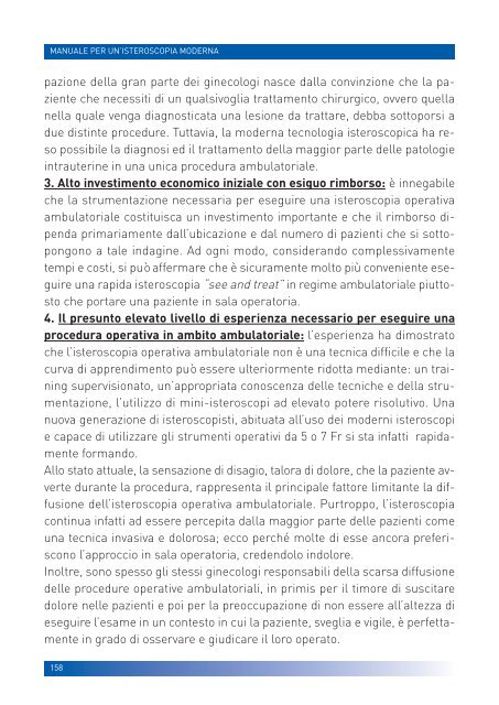 manuale per un'isteroscopia moderna - Ginecologia