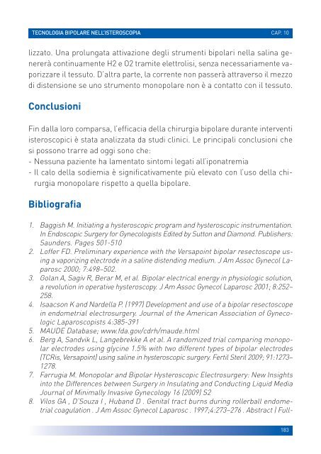 manuale per un'isteroscopia moderna - Ginecologia