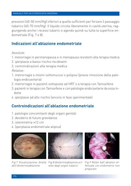 manuale per un'isteroscopia moderna - Ginecologia