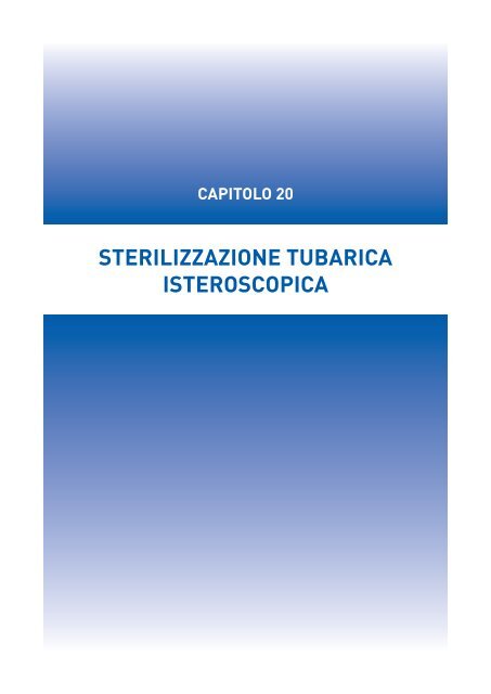 manuale per un'isteroscopia moderna - Ginecologia