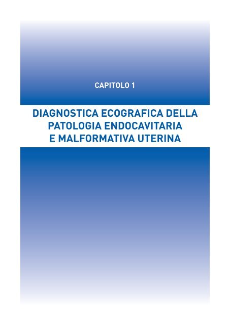 manuale per un'isteroscopia moderna - Ginecologia