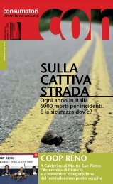 suLLa cattiva straDa - Istituto Ramazzini