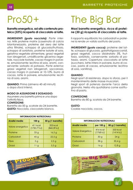 Catalogo Prodotti 2012 Complementi alimentari - Vendita-integratori ...