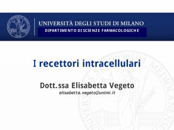 I recettori intracellulari - Scuola1024