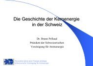 Die Geschichte der Kernenergie in der Schweiz Dr - Poweron.ch