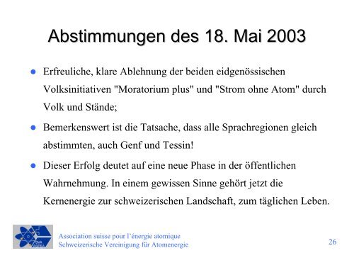 Die Geschichte der Kernenergie in der Schweiz Dr - Poweron.ch