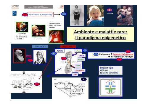 il paradigma epigenetico Burgio Ernesto - siass
