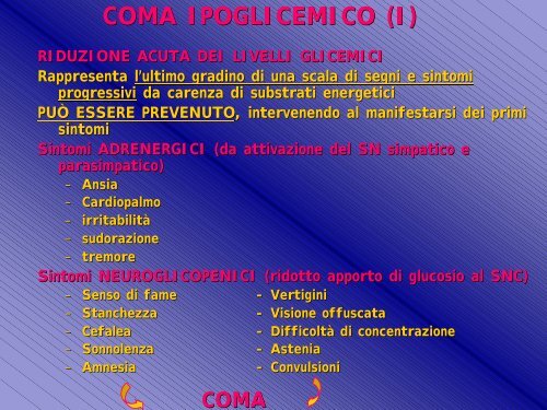 Emergenze Metaboliche - SunHope