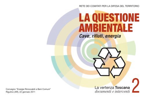 LA QUESTIONE AMBIENTALE - Università degli Studi di Siena