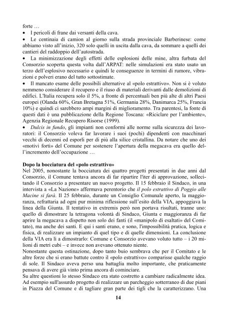 LA QUESTIONE AMBIENTALE - Università degli Studi di Siena