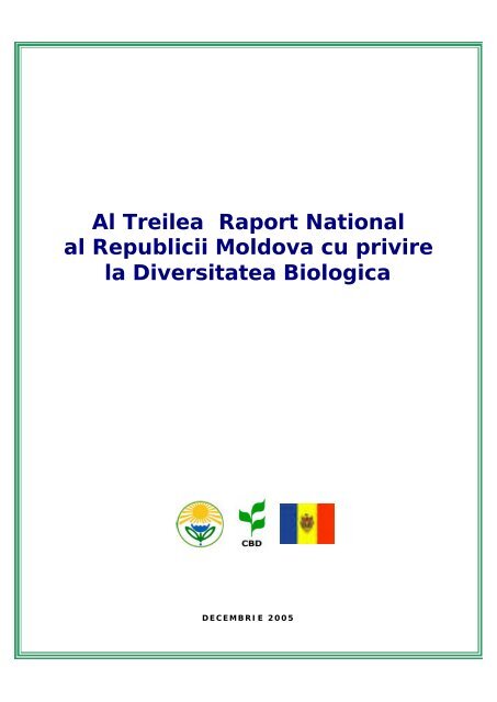 Al Treilea Raport National al Republicii Moldova cu privire la ...
