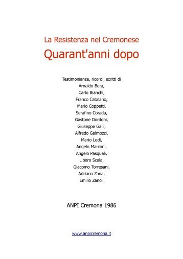 Il testo in formato pdf - ANPI Cremona