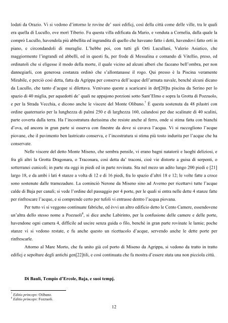 Di Napoli il seno cratero esposto agli occhi et alla mente de' curiosi