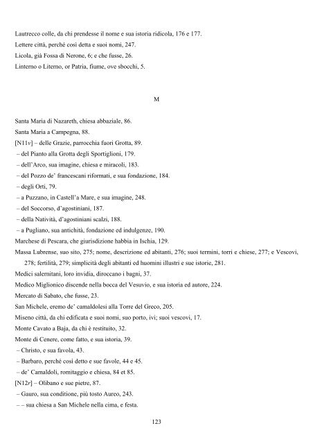 Di Napoli il seno cratero esposto agli occhi et alla mente de' curiosi