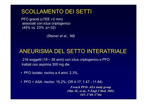 la Pervieta' del Forame Ovale? - Avenue media