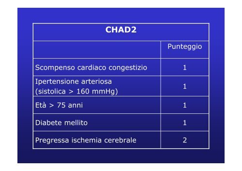 Il rischio cardioembolico - Dipartimento di Informatica e ...