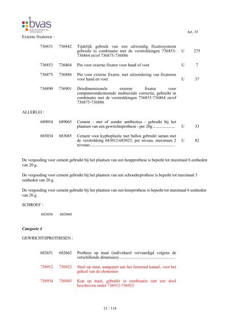 HOOFDSTUK IX : IMPLANTATEN