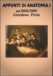 Anatomia I COMPLETO - Giordano Perin - AppuntiMed