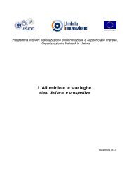 L'Alluminio e le sue leghe - Umbria Innovazione