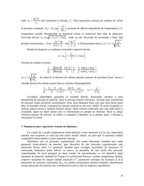 Cercetare de Ex - Institutul de Mecanica Solidelor