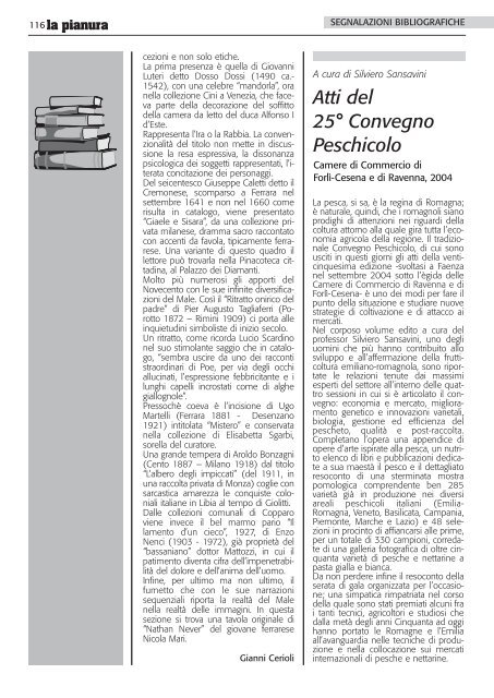 32550 La Pianura 02/05 - Camera di Commercio di Ferrara