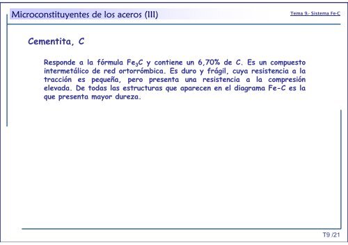 BLOQUE IV.- Materiales metálicos - OCW - UC3M