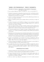 SERIE 4 DE PROBLEMAS – FISICA MODERNA - IFUG ...
