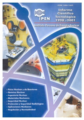 Informe Científico Tecnológico del IPEN 1998 - 2001 - Gestion de la ...