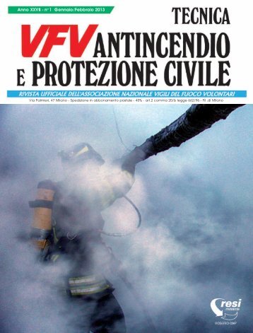 doc Copertina - Associazione Nazionale Vigili del Fuoco Volontari