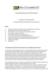 Il Modello Psicoterapeutico - Psicosomatica PNEI